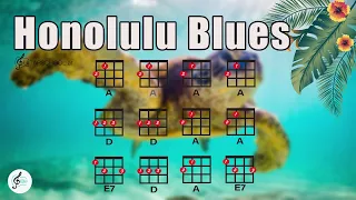 Ukulele Play Along - Honolulu Blues - Backing Track for Ukulele