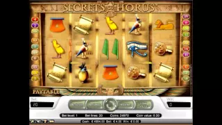 Обзор игрового автомата  Секреты Гора (secrets of horus) - характеристики, бонусы, фриспины