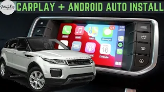 Range Rover Evoque Apple CarPlay Install. (Android Auto/Apple CarPlay).