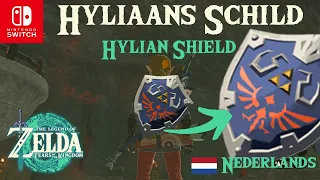 Zelda - Tears of the Kingdom - Hyliaans schild / Hylian Shield  - Nederlands