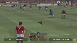 Pro Evolution Soccer 2008 PS2 Gameplay HD