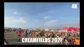 Walk in Creamfields North 2022 4K (Day-2) | Ben Hemsley | Andy Mac | Sub Focus | Carl cox |