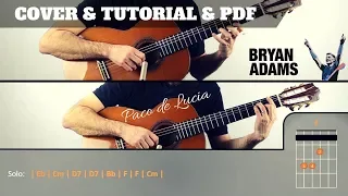 How to play HAVE YOU EVER LOVED A WOMAN I Bryan Adams I  FREE PDF | EASY Tutorial CHORDS