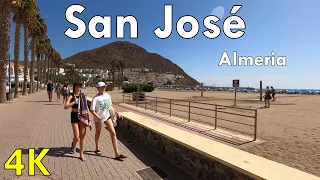 San Jose 4k Walk 🏖️ Almeria Virtual Walking Tour 2022, Spain 🇪🇸