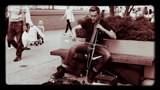 LOOP TRIGGER - Nirvana- Heart Shaped Box ( cello cover )  STREET PERFORMANCE 2017