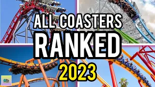 2023 UPDATE Every Coaster Ranked at Six Flags Magic Mountain!