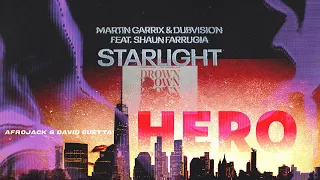 Martin Garrix, Afrojack, David Guetta, DubVision, Clinton Kane - Starlight x Hero x Drown - Mashup