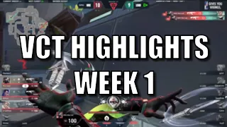 VCT HIGHLIGHTS #1