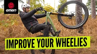 How To Improve Your Wheelies On A Mountain Bike | MTB Skills