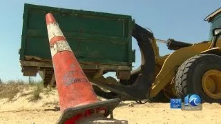 Ocean View beach replenishment more than halfway done, Army Corps says