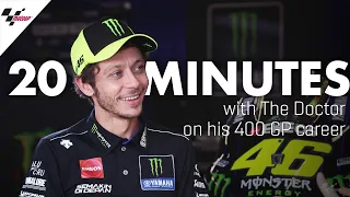 Valentino Rossi uncut: 20 minute interview with The Doctor on his 400 GP career