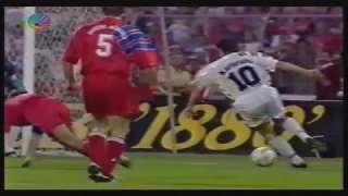 Karlsruher SC - FC Bayern München 4:2 Saison 92/93 23.05.1993 32. Spieltag