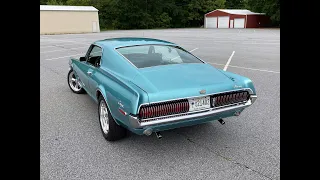 1968 Mercury Cougar Fastback