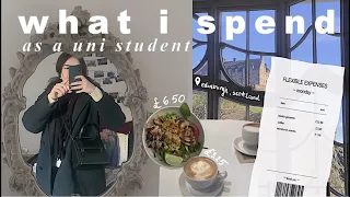 how much i spend a week as a 20 year old university student in edinburgh | a typical week in my life