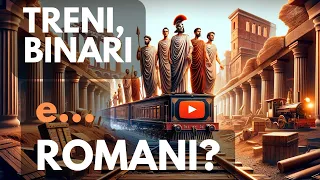 1435 mm SCARTAMENTO FERROVIARIO. Treni, binari, e... Romani? ➡️ Ferrovieri, studenti, macchinisti