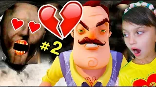 GRANNY НЕ ПУСТИЛИ НА СВИДАНИЕ ПРИВЕТ СОСЕД В ШОКЕ  Hello Neighbor у ГРЕННИ Ночь у Бабули #Валеришка