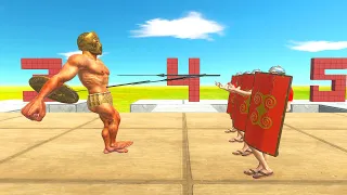Run Through Roman Spears | Animal Revolt Battle Simulator