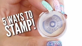 5 Different Ways To Use A Nail Stamper!