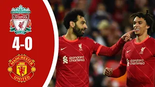 Liverpool 4-0 Manchester United Extended Highlights Premier League HD