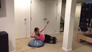 Quick Bosu Ball workout- full body