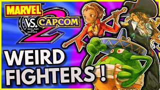 Marvel vs Capcom 2 -  The Weird Exclusive Characters !