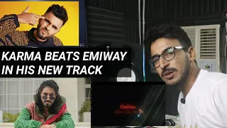 ONLINE || KARMA X SEZ ON THE BEAT ONLINE SONG REACTION || BUNNY NATION MUSIC