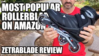 Rollerblade Zetrablade Inline Skate Review // Most Popular on Amazon