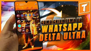 🔥Como criar tema do whatsapp DELTA ULTRA | feminino e masculino