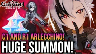 Genshin Impact: AMAZING Summon For Arlecchino & Her Weapon! *Lucky Summon*