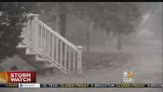 Powerful Storm Surges Flood Marshfield