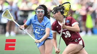 UNC holds off Boston College to win women's lacrosse title 🏆 | NCAA on ESPN