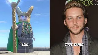Characters and Voice Actors - Lego Marvel Super Heroes