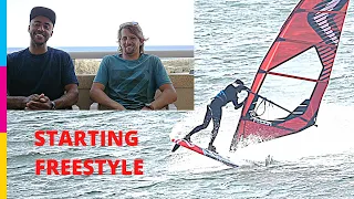 Starting Freestyle Windsurfing With Dieter Van der Eyken