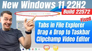 How to Enable Tabs in File Explorer on Windows 11 22H2 (Build 22572)