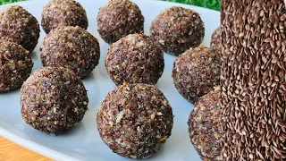 তিসি রেসিপি বাংলা | Tisi recipe bengali | Flax Seed laddu recipe | Flax Seeds Recipe In Bengali ||