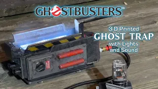 Ghostbusters 3D Printed Ghost Trap with Lights and Sound