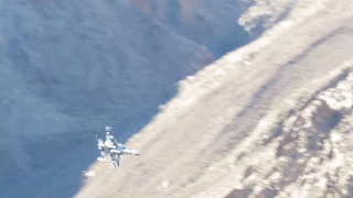 Star Wars Canyon: Two VFC-12 F/A-18A Hornets Transit JEDI Transition March 6, 2017