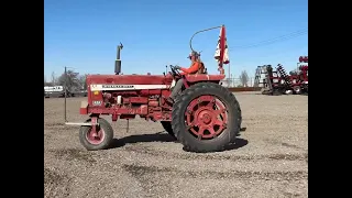 IH 656 Diesel Tractor