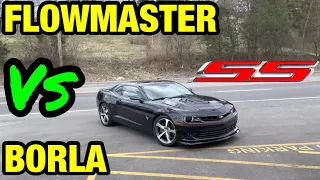 Chevy Camaro SS 6.2L V8: FLOWMASTER FLOW FX Vs BORLA ATAK!