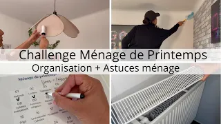 Challenge Ménage de Printemps 30 jours : Organisation + Astuces ménage