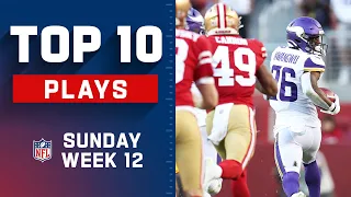 Top 10 Plays from Sunday Week 12 | NFL 2021 Highlights