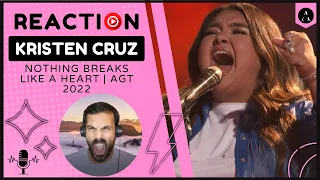 KRISTEN CRUZ m/v "Nothing Breaks Like a Heart" | AGT 2022 Performance REACTION 💔