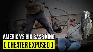 Big Bass "King" Mike Long Caught Snagging Spawning Largemouth Bass