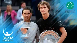 Nadal Battles Past Zverev, Wins Record 8th Rome Title | Rome 2018 Final Highlights