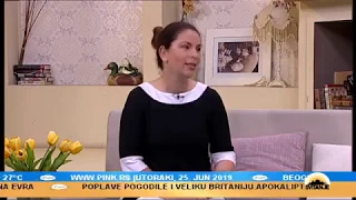 Gostovanje Ljiljane Marković i Ane Žegarac,  na TV Pink u emisiji "Svitanje"