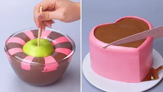 Most Satisfying Chocolate Cake Decorating Tutorials | Awesome Cake Decoration Idea | So Tasty
