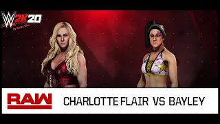WWE2K20 SPECIAL- Charlotte Flair vs Bayley