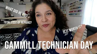 My experience with Gammill Technician//longarm quilting business