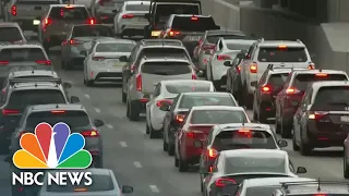 Nationwide Traffic Jams Return As Workers Commute Back To The Office