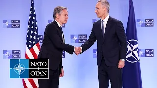 NATO Secretary General with 🇺🇸 US Secretary of State Antony J. Blinken, 03 APR 2024